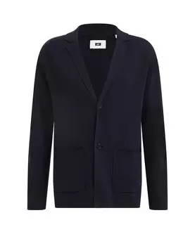 Вязаный кардиган We Fashion, морской синий