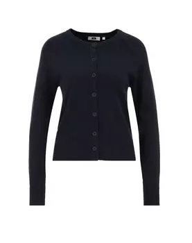Вязаный кардиган WE Fashion, морской синий