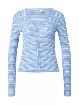 Вязаный кардиган Weekday ANAIS, синий/голубой