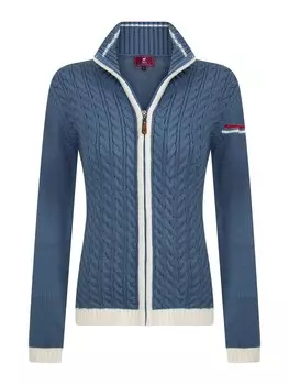 Вязаный кардиган Williot, дымчатый синий