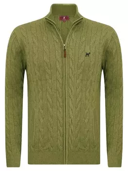 Вязаный кардиган Williot Knit Cardigan, зеленый