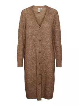 Вязаный кардиган Y.A.S JULIETTA, коричневый
