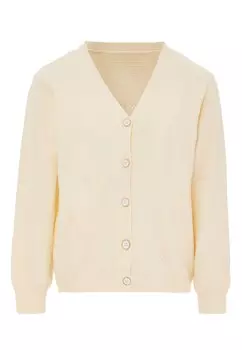 Вязаный кардиган YASANNA, белый