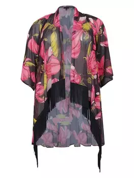 Вязаный кардиган YOEK Knit Cardigan, разноцветный