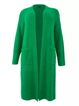 Вязаный кардиган YOEK Knit Cardigan, зеленый