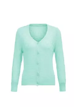 Вязаный кардиган ZITHA, аква