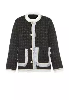 Вязаный кардиган Zitha, черный