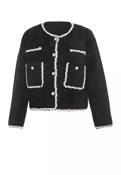 Вязаный кардиган Zitha, черный