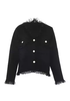 Вязаный кардиган Zitha, черный