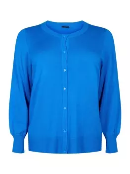 Вязаный кардиган Zizzi CACHRISSIE, лазурный