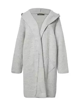 Вязаный кардиган Zwillingsherz Knit Cardigan Annabell, светло-серый