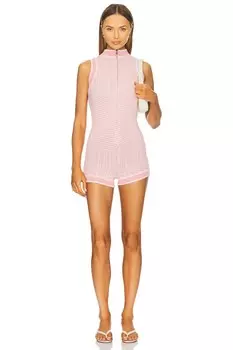 Вязаный комбинезон Pina Ser.O.Ya, peach pink & eggshell