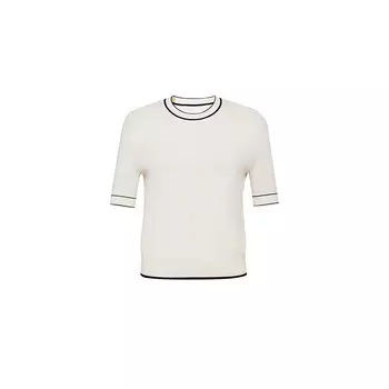 Вязаный костюм Deep Breath свитер с юбкой, белый