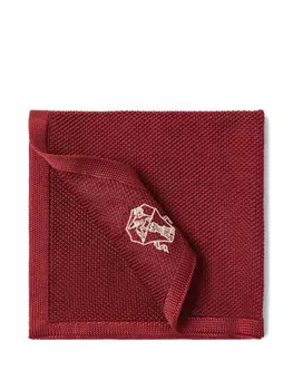 Вязаный нагрудный платок Brunello Cucinelli, красный