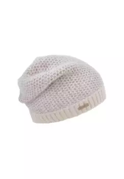 Вязаный носок из смеси шерсти в миксе «ананас» 19126-0 SEEBERGER, цвет Offweiss One Size