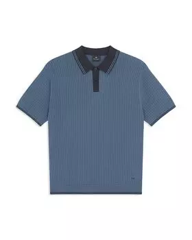 Вязаный поло-свитер PS Paul Smith, синий