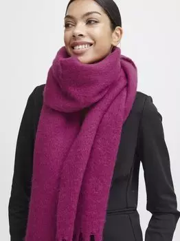 Вязаный шарф bywilme B.Young, фуксия