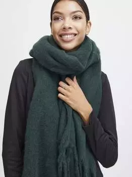 Вязаный шарф bywilme B.Young, зеленый