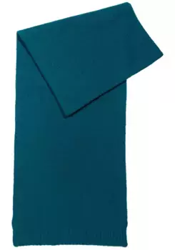 Вязаный шарф Cinque "NINO", в пестрый узор, цвет Petrol