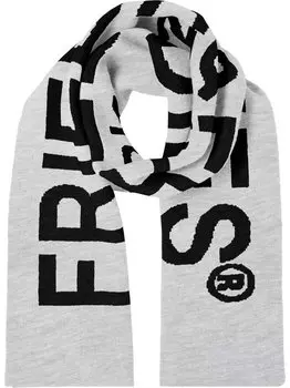 Вязаный шарф Frieda & Freddies, серебряный