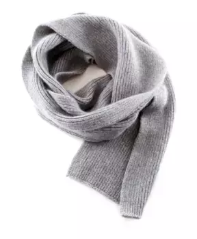 Вязаный шарф Le Bonnet, серый