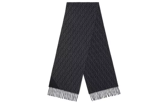 Вязаный шарф мужской FENDI