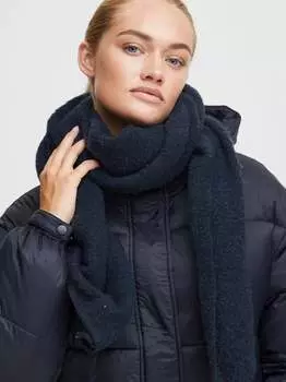 Вязаный шарф Oxmo, синий