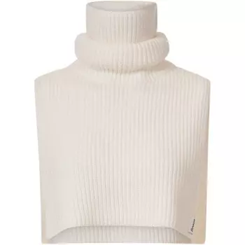 Вязаный шарф-труба Bergans, белый