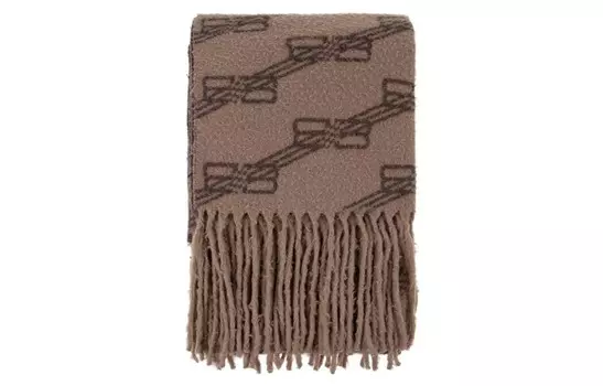 Вязаный шарф унисекс Balenciaga, Brown