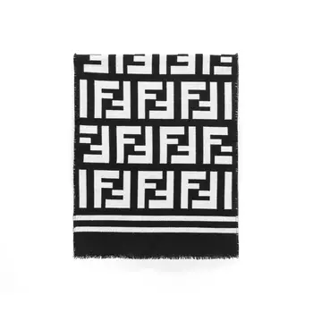 Вязаный шарф унисекс FENDI