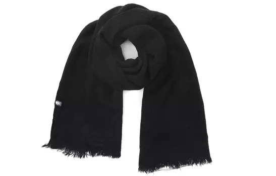 Вязаный шарф унисекс GENANX, 2 Pack (Black+Gray)