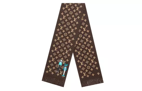 Вязаный шарф унисекс LOUIS VUITTON