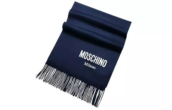 Вязаный шарф унисекс MOSCHINO