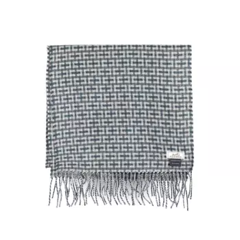 Вязаный шарф унисекс серые HERMES