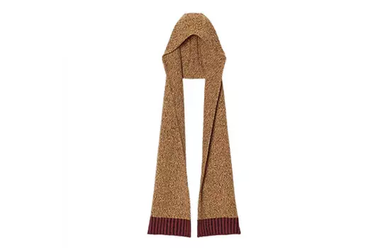 Вязаный шарф унисекс UNIQLO, Brown