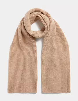 Вязаный шарф в рубчик Marks & Spencer