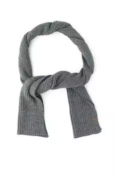 Вязаный шарф Wilbert Barts, серый
