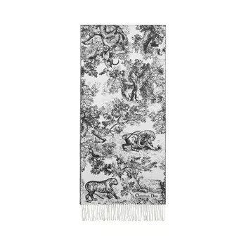Вязаный шарф женский DIOR