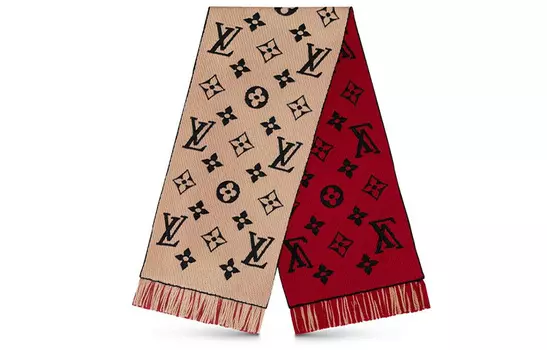 Вязаный шарф женский LOUIS VUITTON