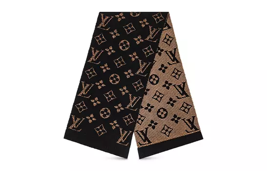 Вязаный шарф женский LOUIS VUITTON
