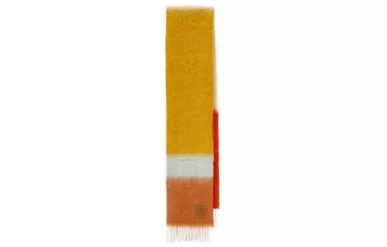 Вязаный шарф женский разноцветный LOEWE