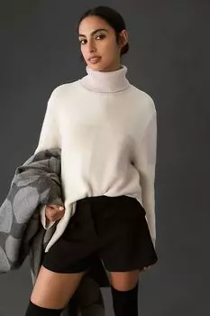 Вязаный шерстяной пуловер-свитер Marimekko Opaakki Attika, слоновая кость