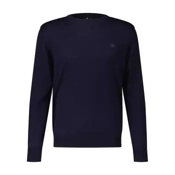 Вязаный шерстяной свитер Etro, синий