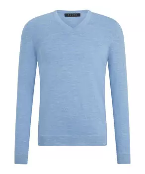 Вязаный шерстяной свитер Falke, синий