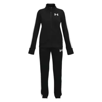 Вязаный спортивный костюм для девочек Under Armour, черный/белый