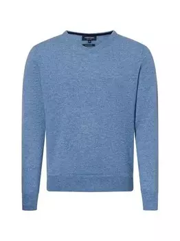 Вязаный свитер Andrew James, голубой