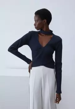 Вязаный свитер Anna Field, цвет dark blue