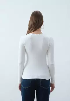 Вязаный свитер Anna Field, кремовый