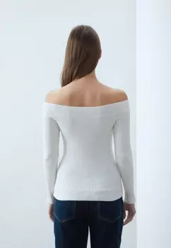 Вязаный свитер Anna Field, кремовый