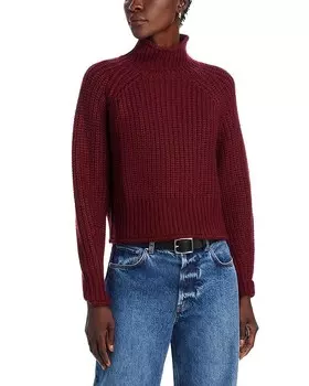 Вязаный свитер AQUA, красный